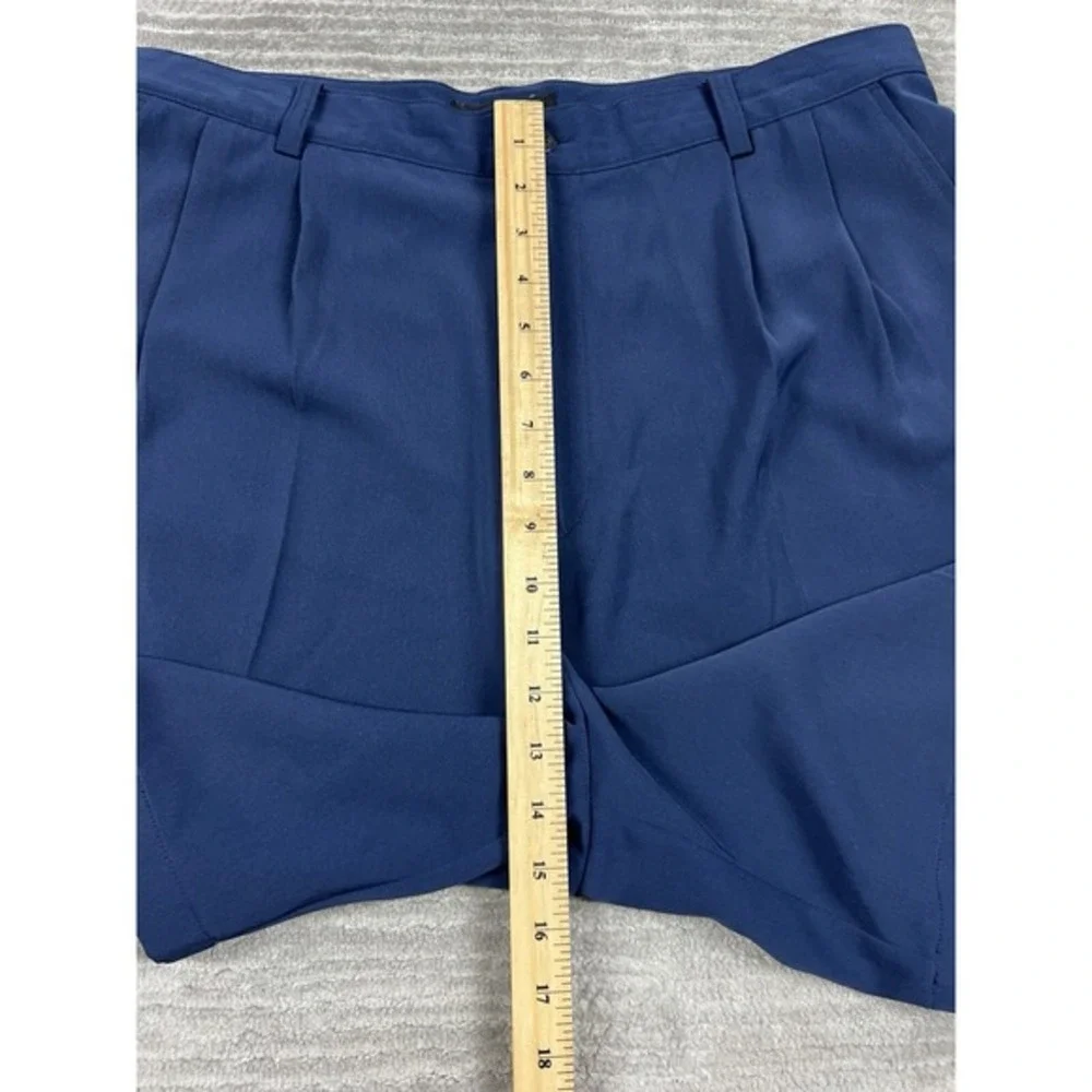 Top Flite Shorts Mens 38 Blue‎ Pleated Golf Polyester Casual Outdoors